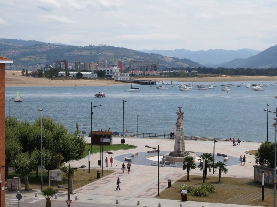 Vista desde el ventanal de la sala