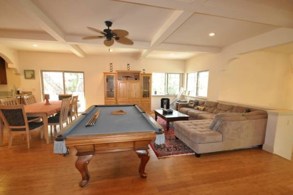 Ridgecrest Headquarters. Pine Mountain Lake Dog Friendly Vacation Rental. Located 25-miles from Yosemite, Hwy 120 corridor. Unit 13 Lot 170