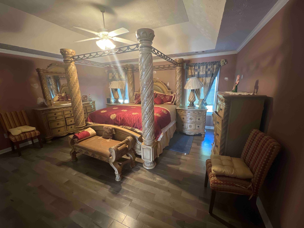 It’s a nice Masterbedroom