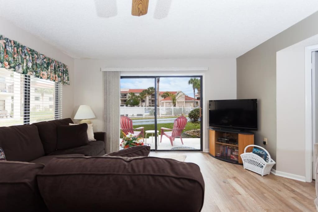 Our living room features a new HDTV - The whole gang will enjoy lounging the living room and watching our new HDTV. You'll also b
