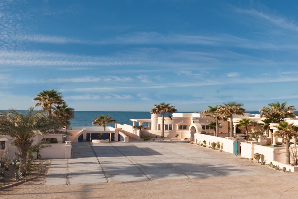 Casa Fiesta is part of our La Paloma del Mar Beach Front Estate... in Las Conchas, Puerto Peñasco
