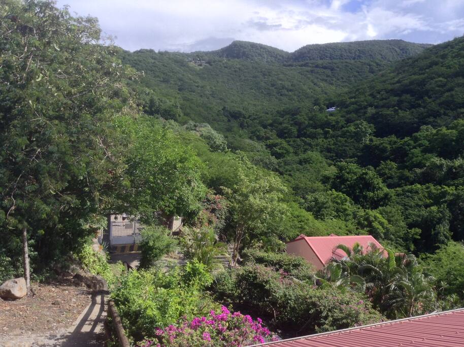Vue de la chambre du haut