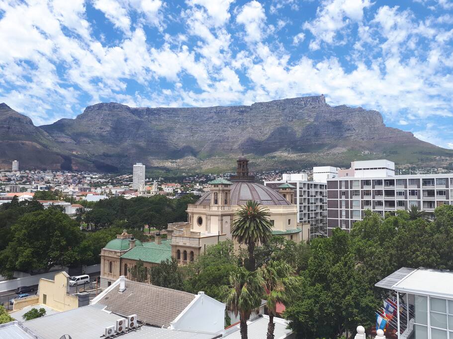 view from apartment