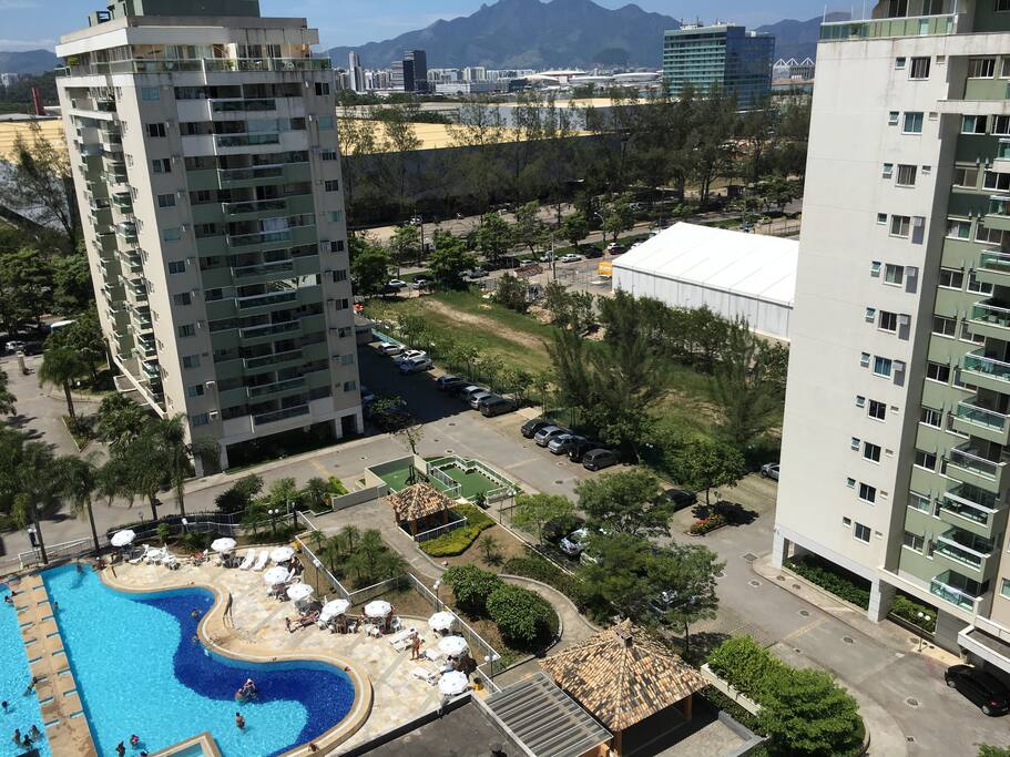 Greatest view from the last floor.