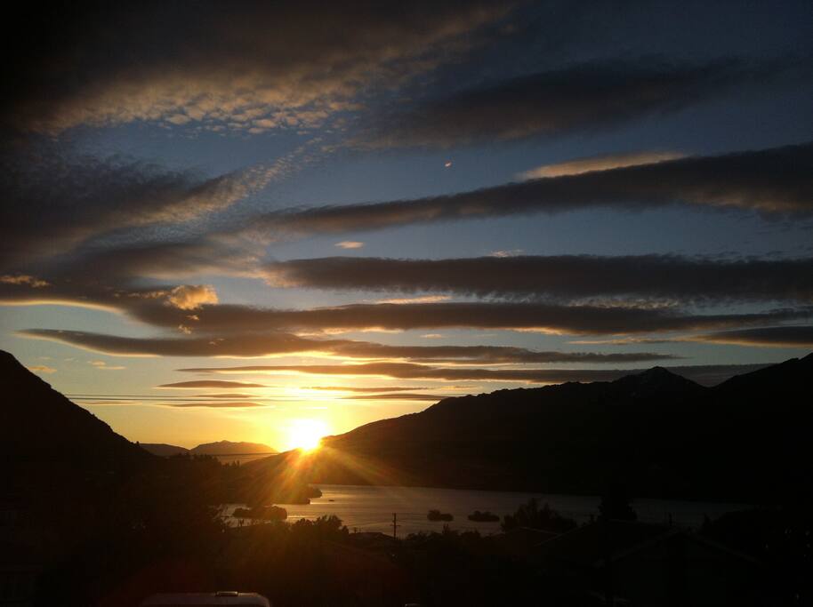 Sunsets View from the lounge