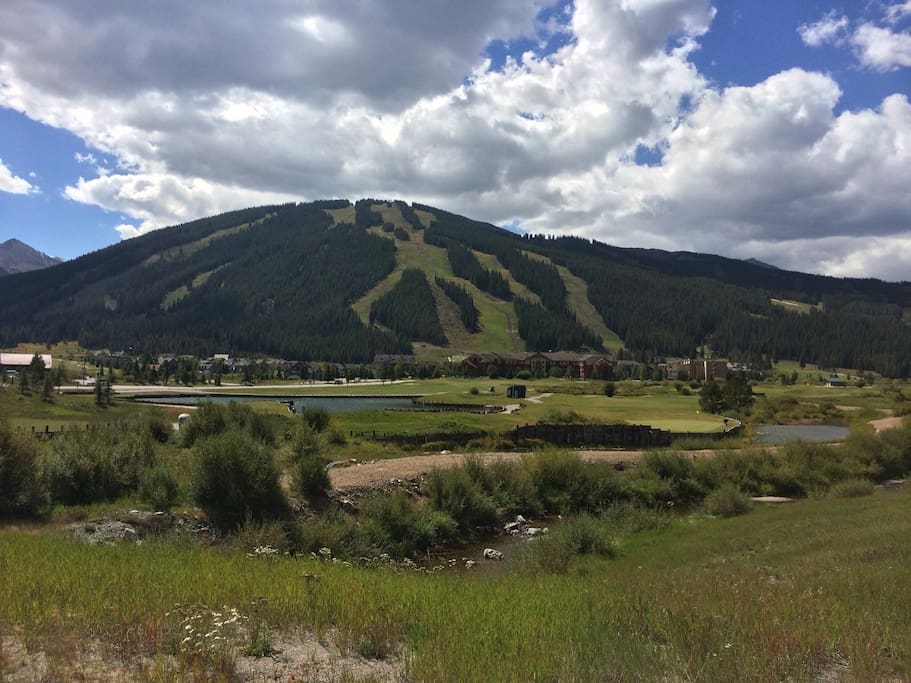Summer view of Copper Mountain.