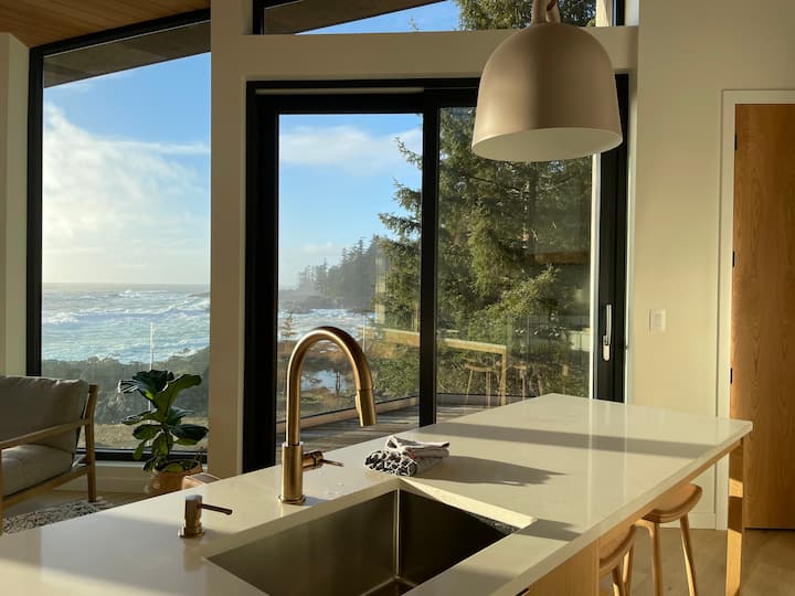 Ocean views from your kitchen. 