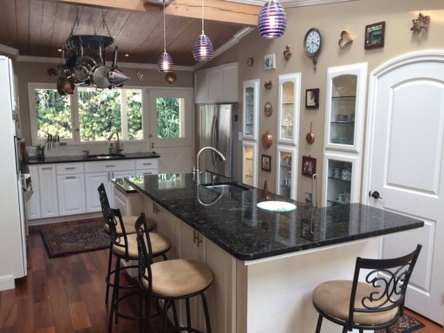 Gourmet kitchen