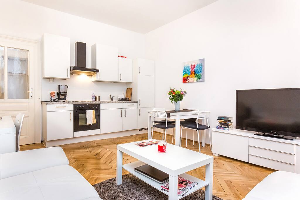 Your place for watching TV and relaxing