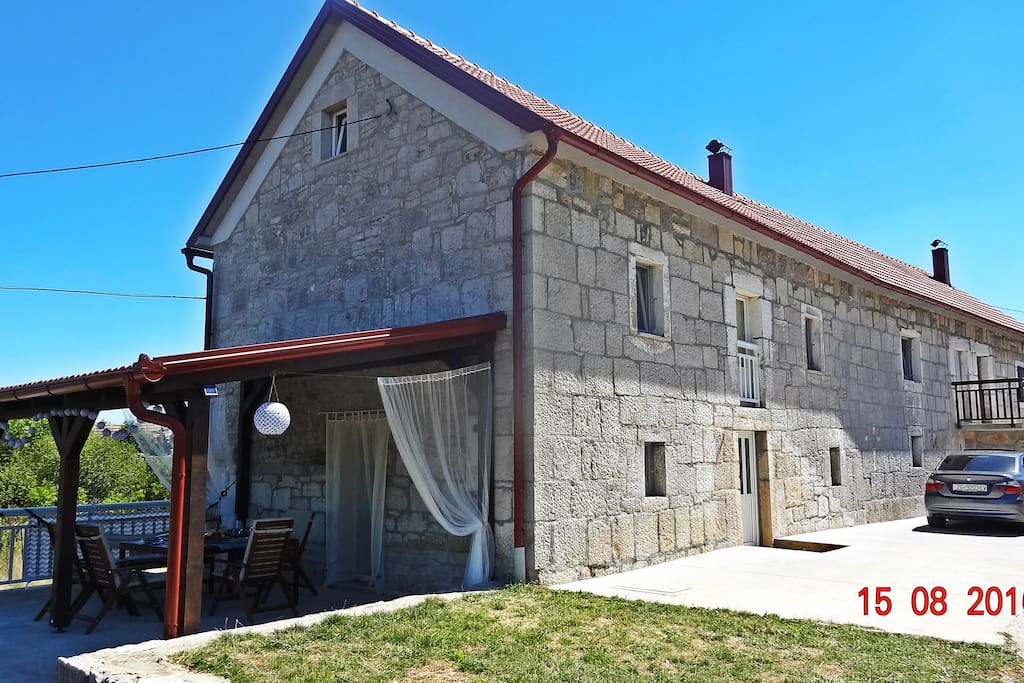 View on the house