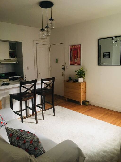 Living Room + Kitchen
