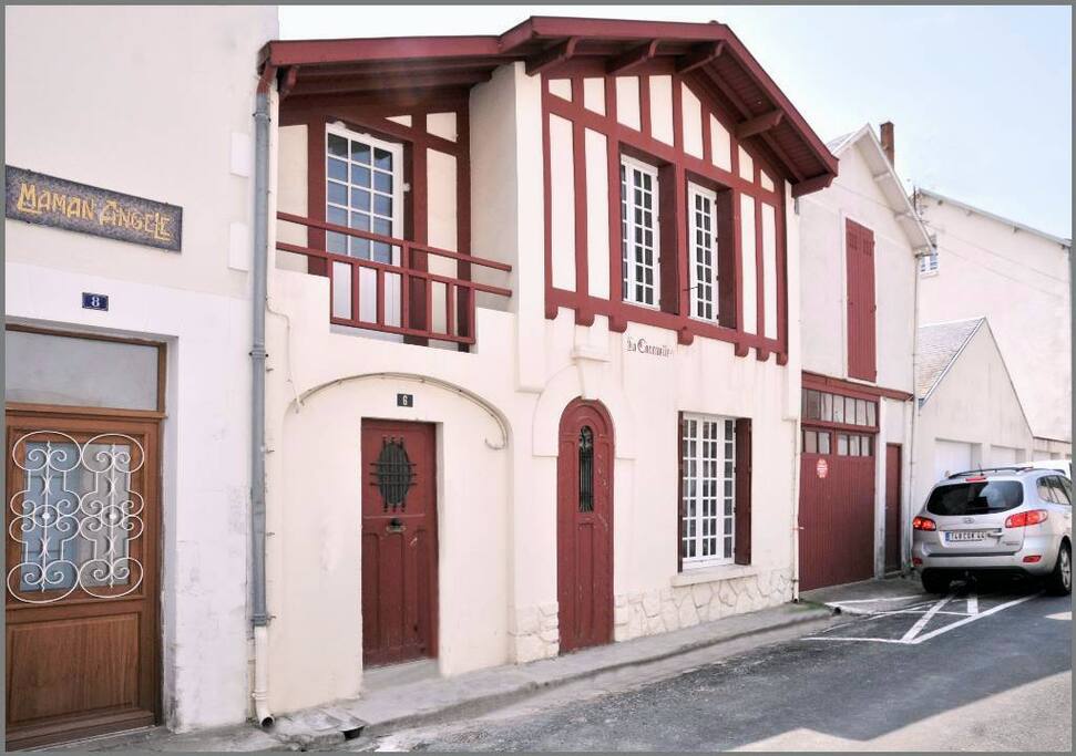 vue extérieure de la maison