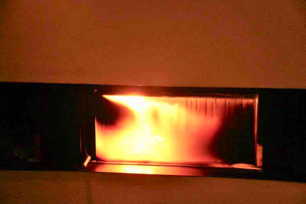 Fireplace at living room