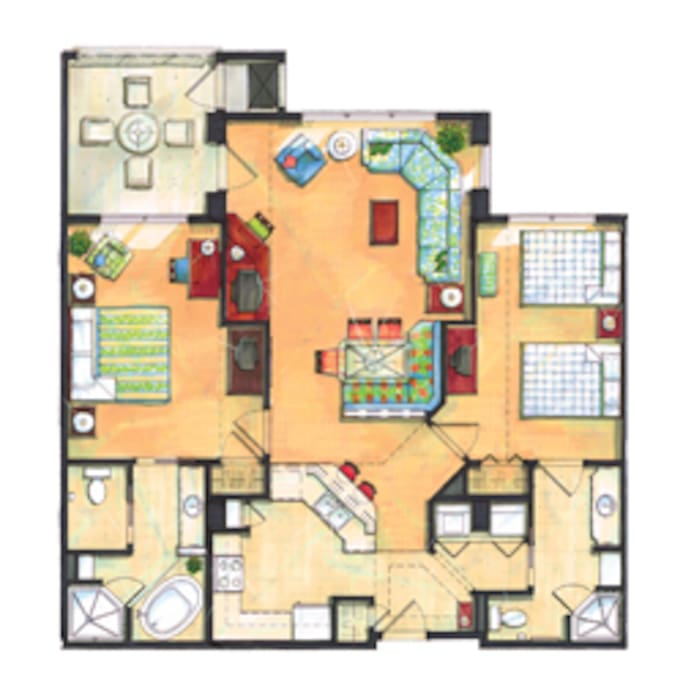 Layout 2 - assigned at check-in
