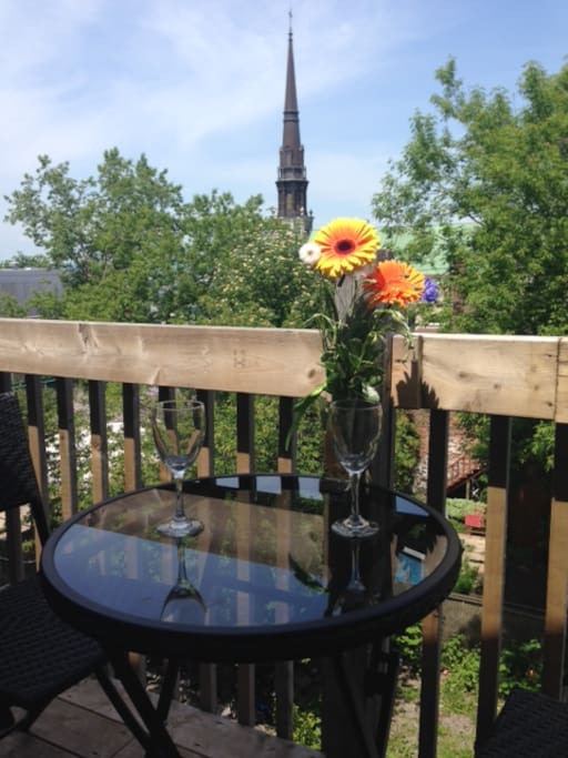 Jolie vue et romantique !