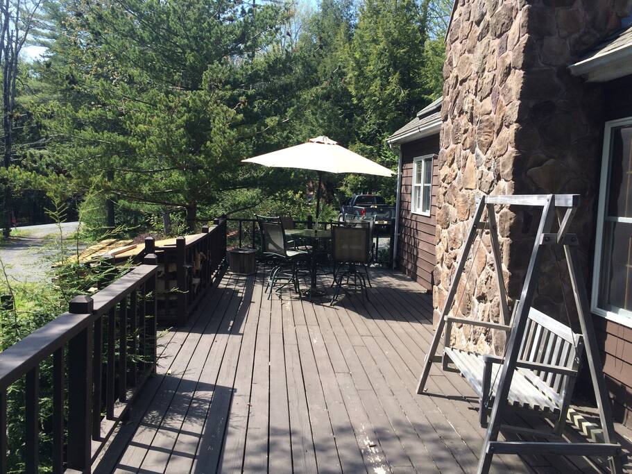 Huge deck