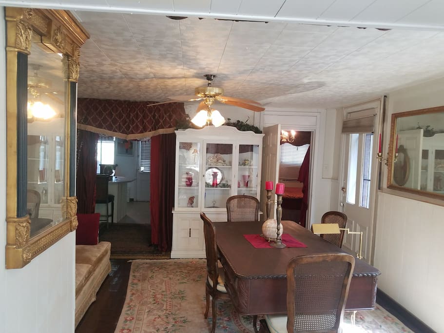 Dining area or work space