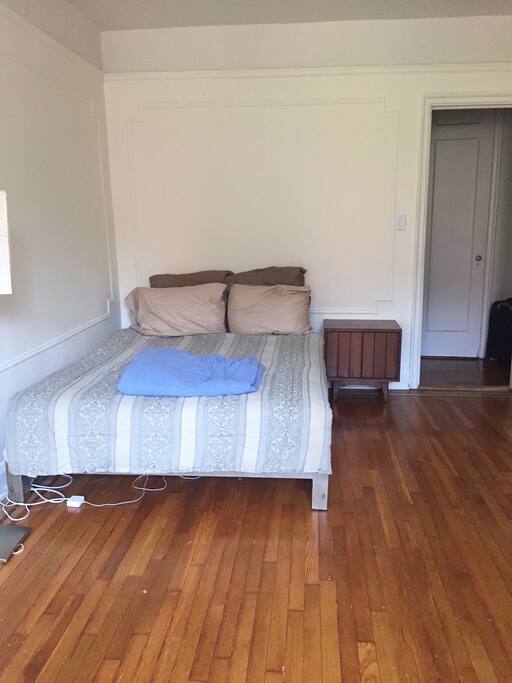 Queen-sized bedroom