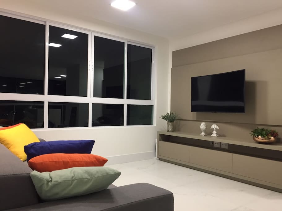 Sala de estar e TV