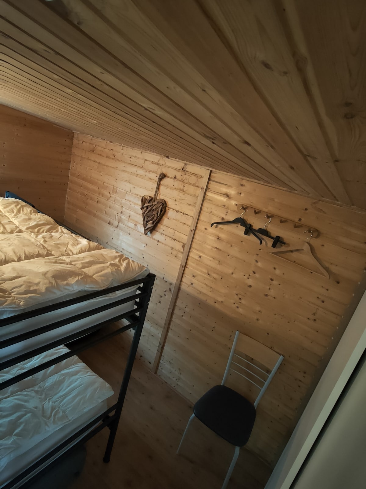 Slaapkamer met stapelbed