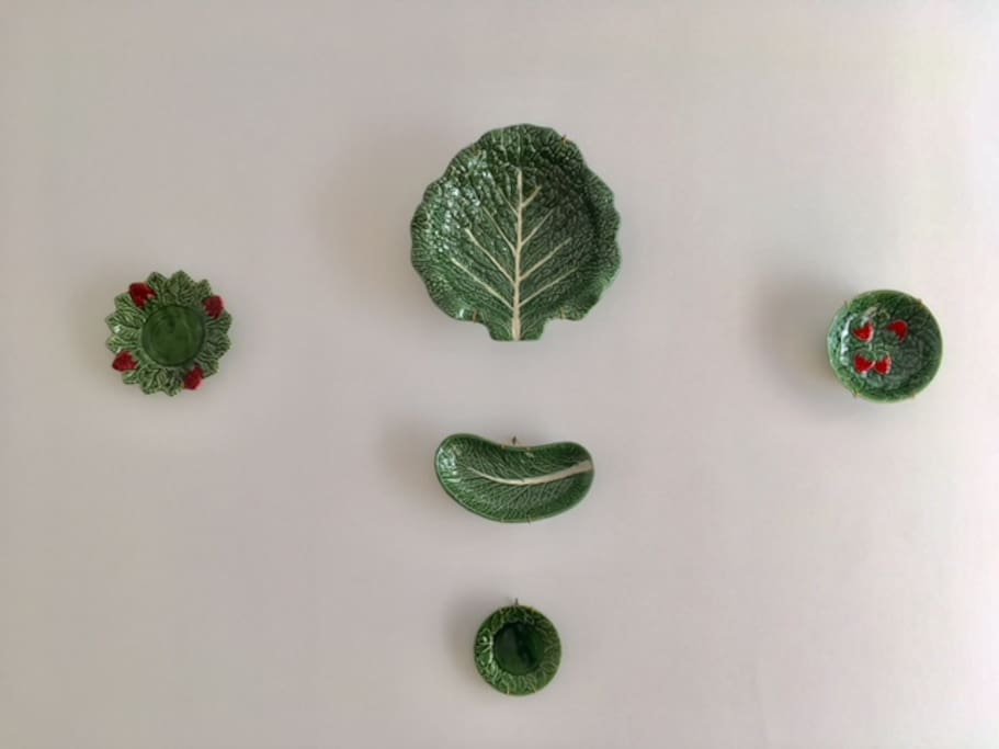Detalhes com cerâmicas tradicionais Portuguesas