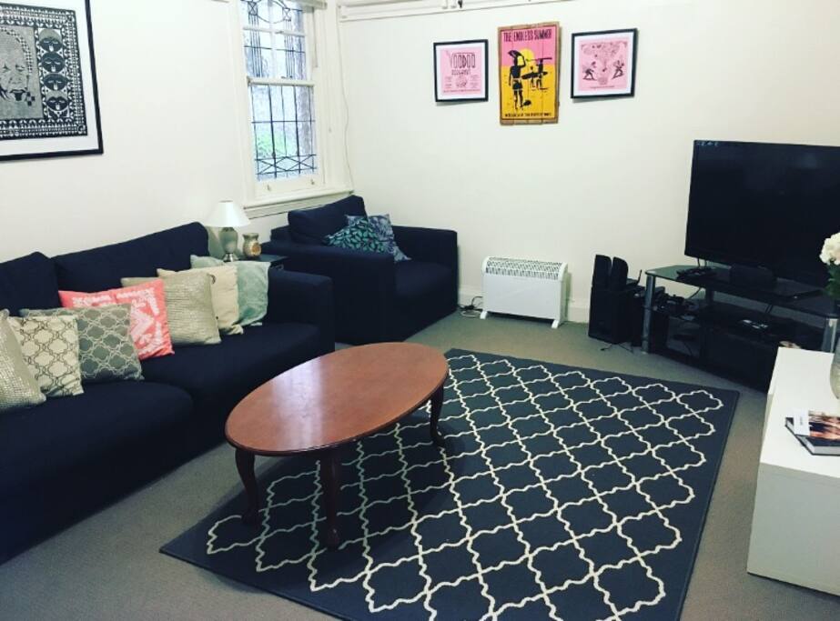 Large spacious living room
