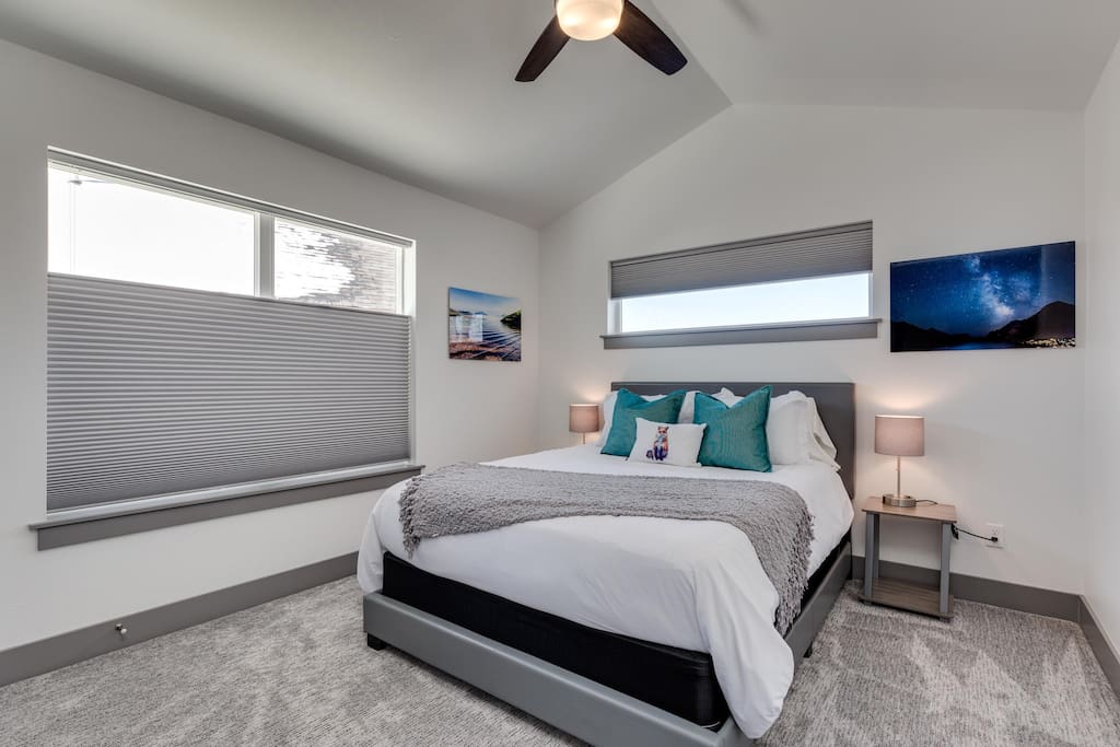 Master bedroom with ensuite bath