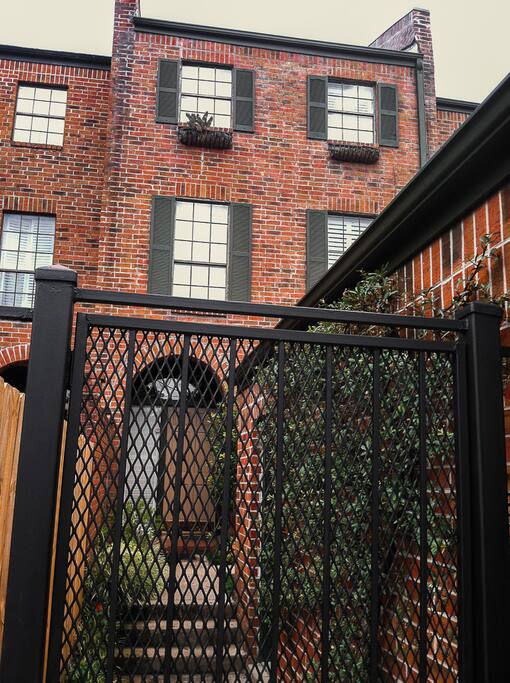 gated entrance