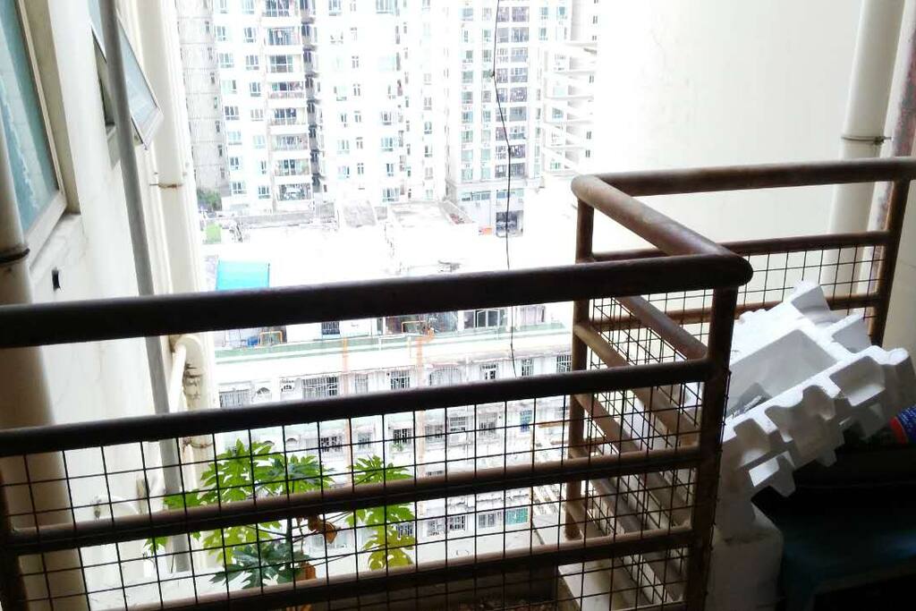 门口的视野很开阔