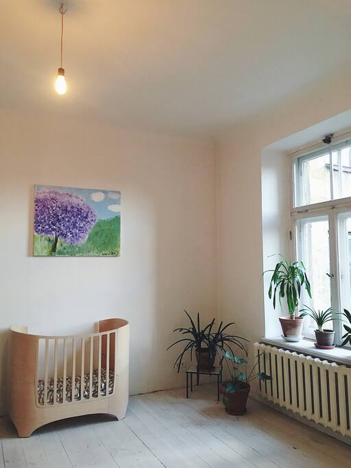 You can also enjoy our daughter's paintings.