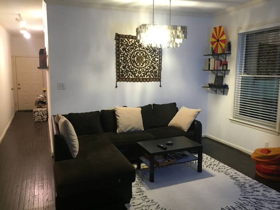 Living Room and Hallway