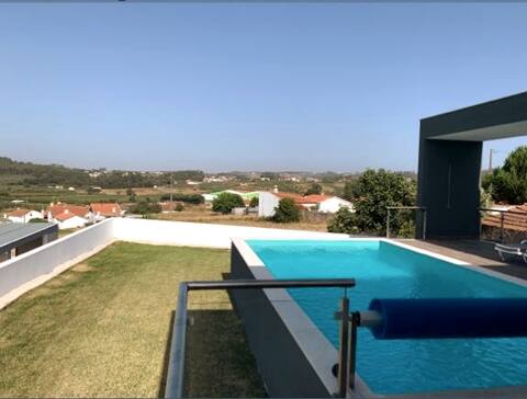 Villa with heated pool at sunny Silver Coast