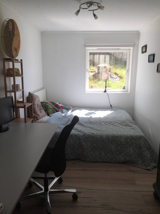 The second bedroom (with king-size bed).
