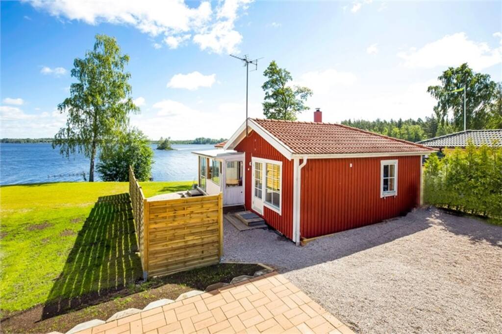 Vy mot sjön