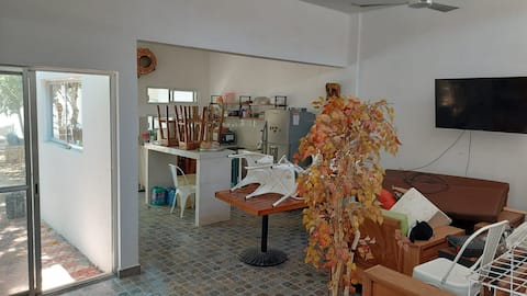 Successful Airbnb property: Fruit house with pool in Leandro Valle