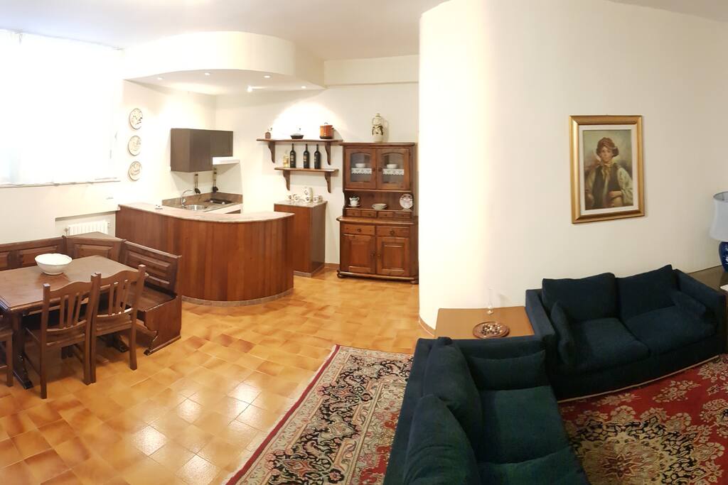 Salone e cucina