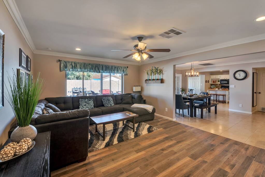Inviting living room