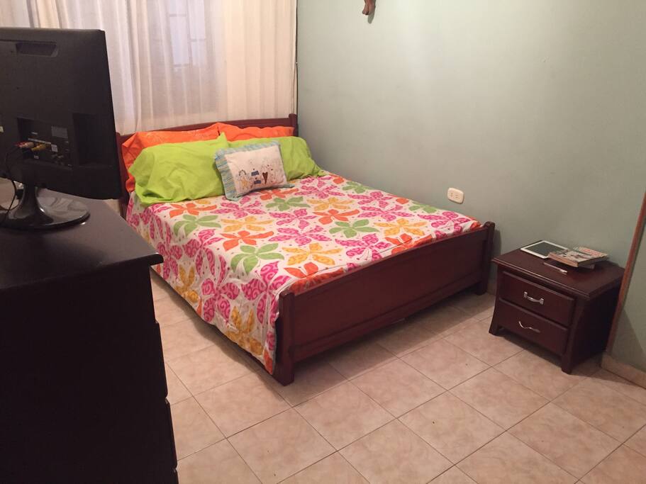 Private and clean, bed in good condition