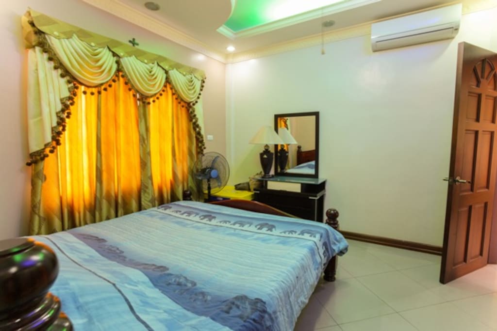 guest room allocated for airbnb guests
