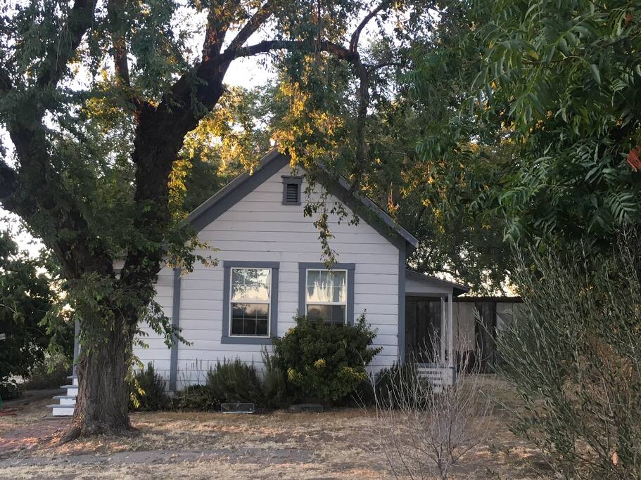 The old homestead, built in 1860, is just 450 square feet. Homesteading charm, with no modern facilities, and lots of bird and animal life around. Not for city dwellers.