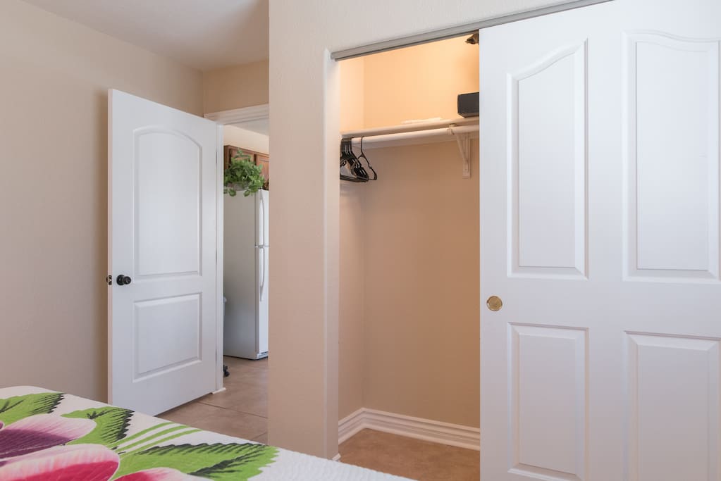 Closet for your convenience