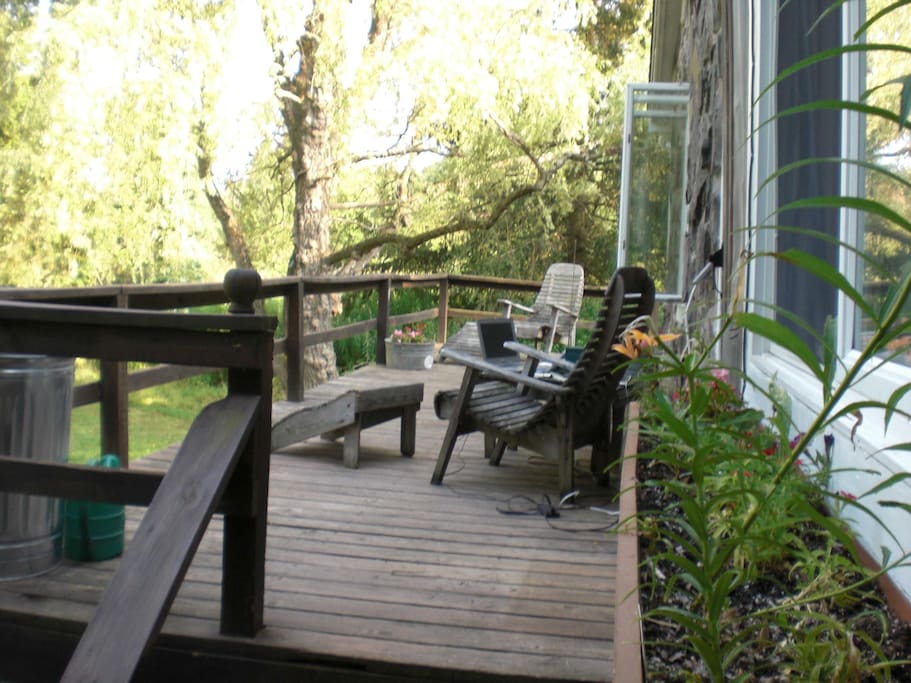 front deck