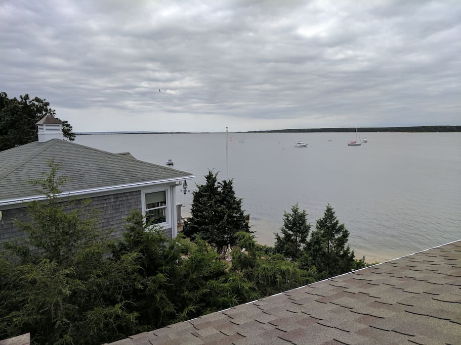 View of Martha's Vineyard from available roof top deck.