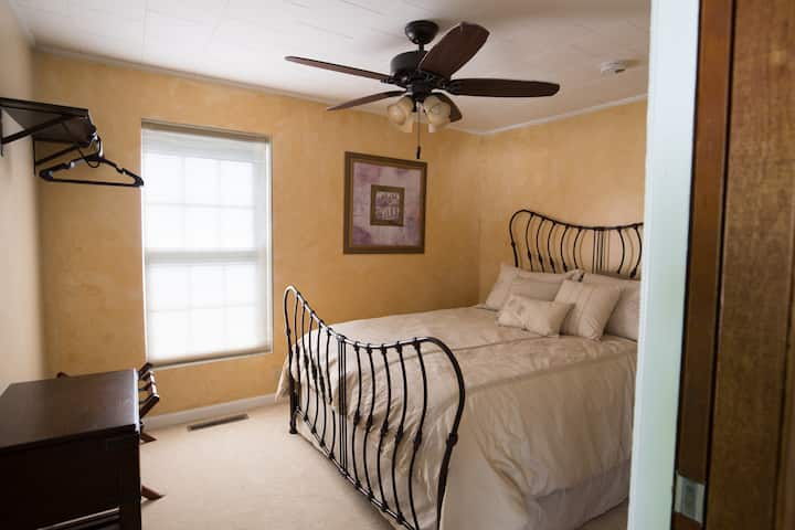 Bedroom 2:  Queen bed.