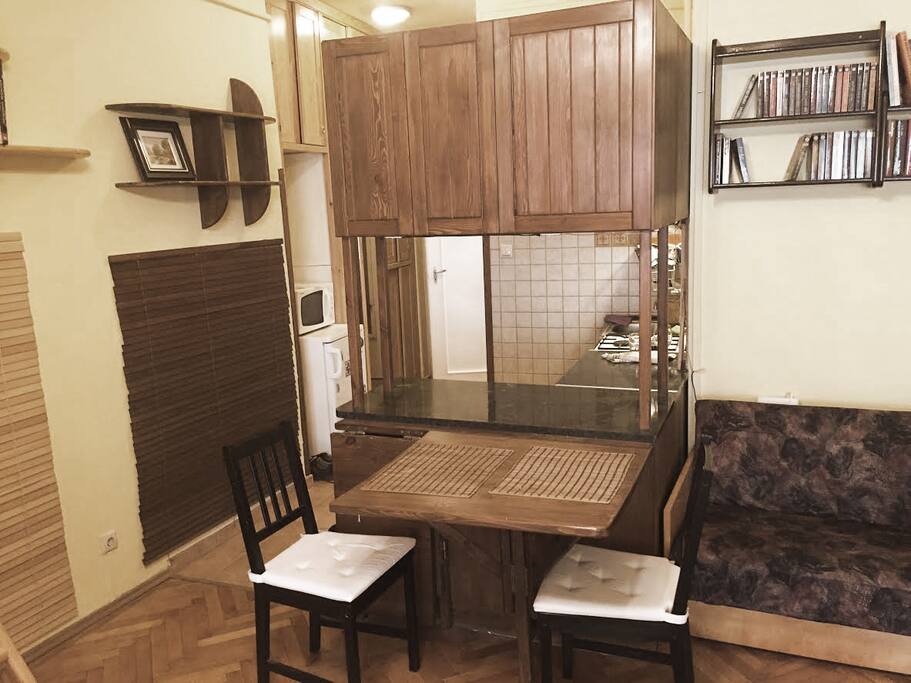 Living room - dining area