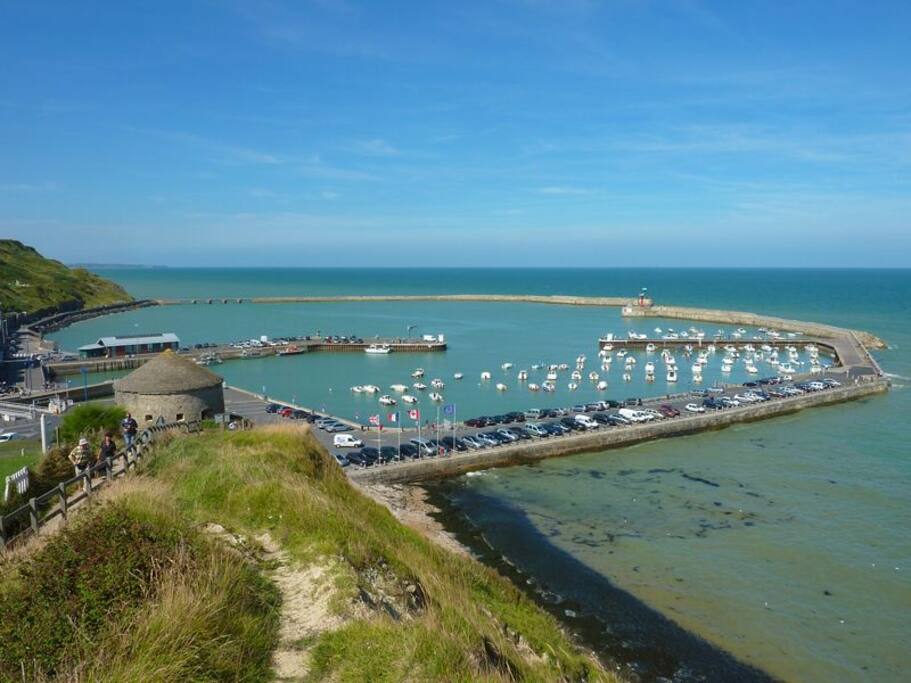 Port en bessin et ses commerces