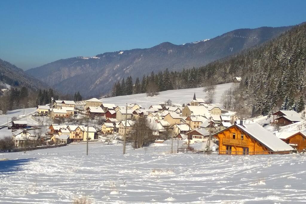 Au fond, station du Collet