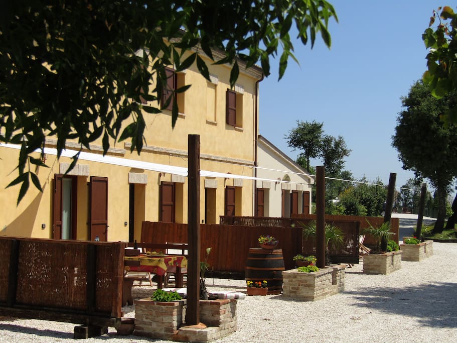 Fronte dell' Agriturismo
