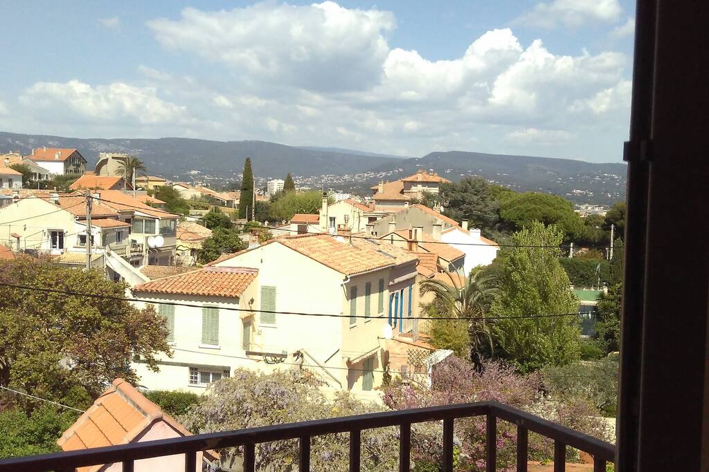 Vue balcon côté cuisine