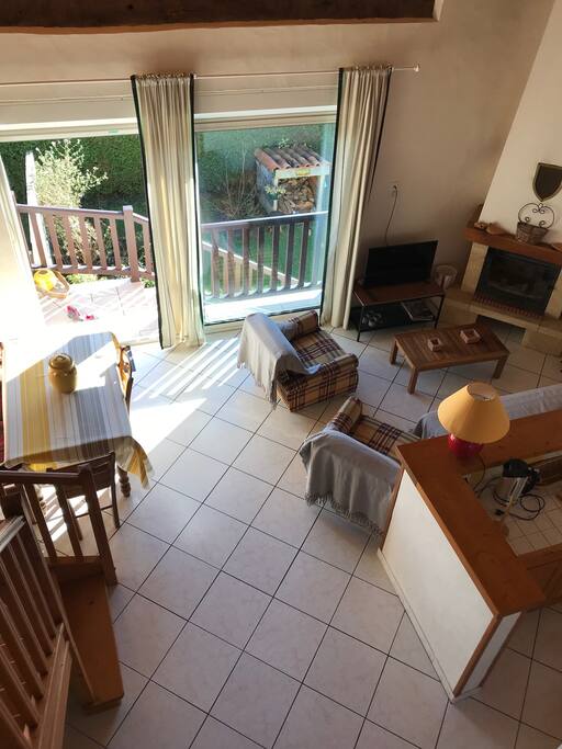 Vue depuis la mezzanine